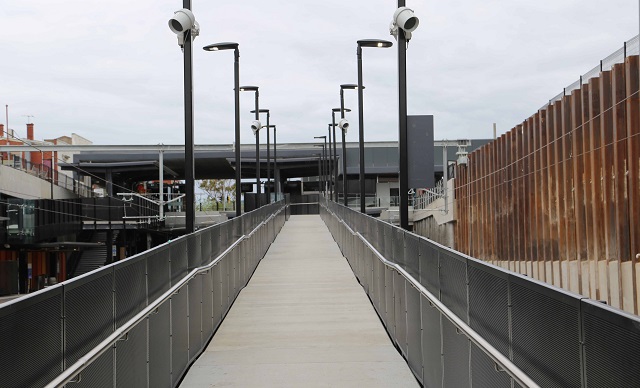 How project perforation can support handrail installations